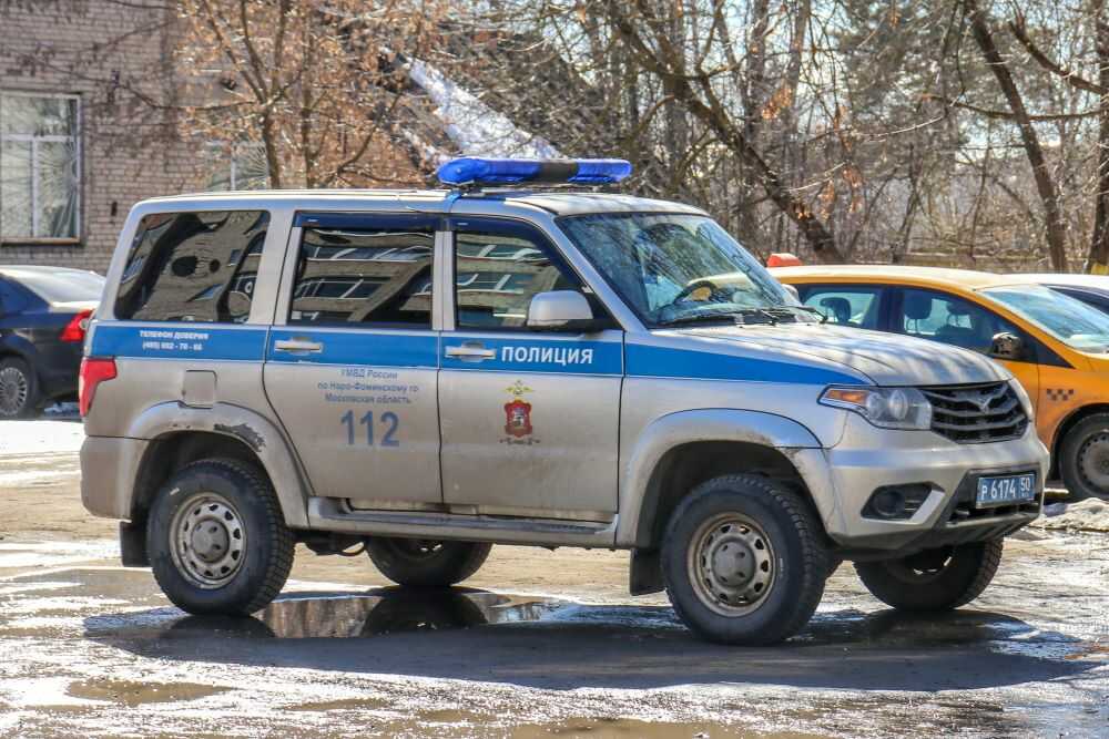 полицейская машина России УАЗ Патриот